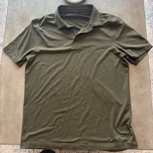 lululemon athletica Men's Olive Polo Shirt